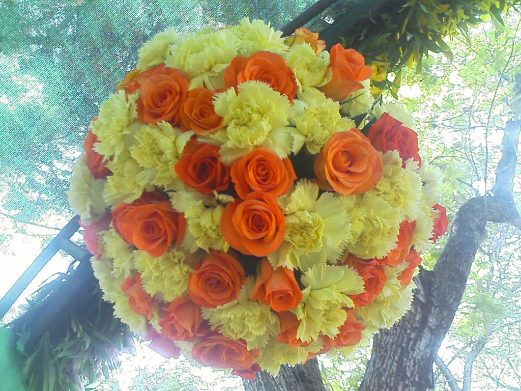 botanical gardens flower show 2011 rose arrangement
